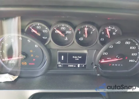 2021 Chevrolet Silverado 1500 2Wd Standard Bed Wt z USA, uszkodzony, nr VIN 3GCPWAEF6MG423540